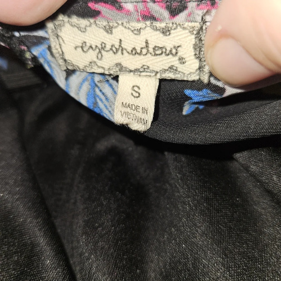 Eyeshadow Womans Spaghetti Strap Floral Dress Size S - Picture 13 of 14